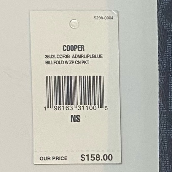 36U2LCOF3B - ADMRL/PLBLUE BILLFOLD W ZPCN PKT - Picture 9 of 10